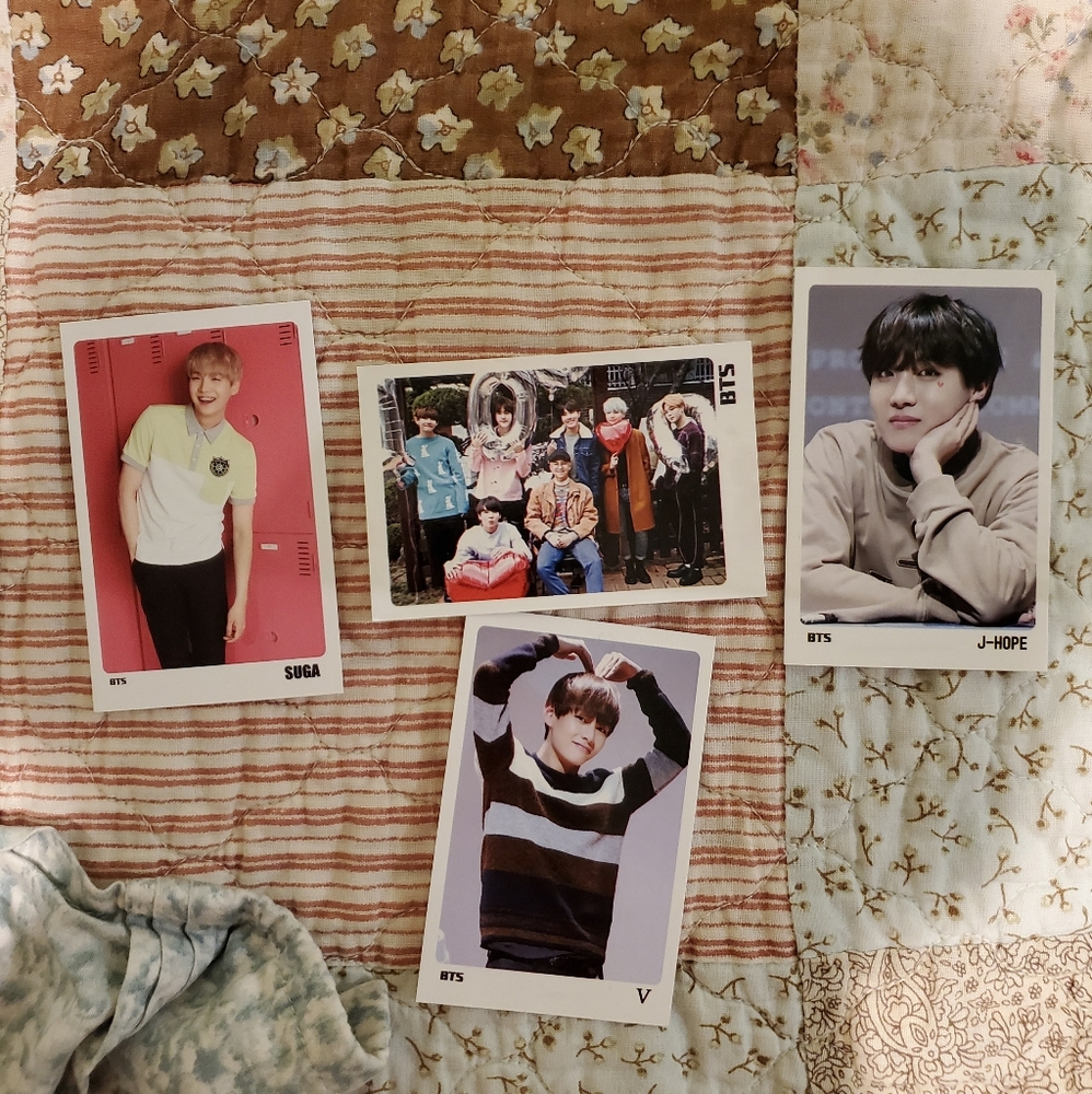 Bts photocards